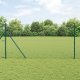 Płot z siatki zielony 1.5x10 m stalowy 1