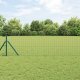 Zielony płot euro 0,4x25 m stalowy 1