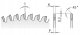 Tarcza Pil. FR15H001H 210X2,8X30-60 3