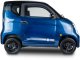 Czterokołowiec lekki, skuter elektryczny zabudowany z dachem MICRO CAR BILI BIKE SIGMA 4 GEL niebieski-jasne wnętrze 4
