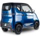 Czterokołowiec lekki, skuter elektryczny zabudowany z dachem MICRO CAR BILI BIKE SIGMA 4 GEL niebieski-jasne wnętrze 5