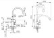 MIXER FOR KITCHEN ZORBA INOXBZR4PSS 2