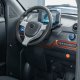 Czterokołowiec lekki, skuter elektryczny zabudowany z dachem MICRO CAR BILI BIKE SIGMA 4 GEL brązowy-ciemne wnętrze 10