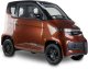 Czterokołowiec lekki, skuter elektryczny zabudowany z dachem MICRO CAR BILI BIKE SIGMA 4 GEL brązowy-ciemne wnętrze 1