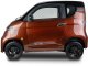 Czterokołowiec lekki, skuter elektryczny zabudowany z dachem MICRO CAR BILI BIKE SIGMA 4 GEL brązowy-ciemne wnętrze 4