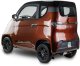 Czterokołowiec lekki, skuter elektryczny zabudowany z dachem MICRO CAR BILI BIKE SIGMA 4 GEL brązowy-ciemne wnętrze 5