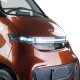 Czterokołowiec lekki, skuter elektryczny zabudowany z dachem MICRO CAR BILI BIKE SIGMA 4 GEL brązowy-ciemne wnętrze 6