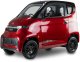 Czterokołowiec lekki, skuter elektryczny zabudowany z dachem MICRO CAR BILI BIKE SIGMA 4 LIT LiFePO4 czerwony jasne wnętrze 1