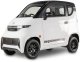 Czterokołowiec lekki, skuter elektryczny zabudowany z dachem MICRO CAR BILI BIKE SIGMA 4 LIT LiFePO4 biały ciemne wnętrze 1