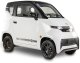Czterokołowiec lekki, skuter elektryczny zabudowany z dachem MICRO CAR BILI BIKE SIGMA 4 LIT LiFePO4 biały ciemne wnętrze 1