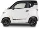 Czterokołowiec lekki, skuter elektryczny zabudowany z dachem MICRO CAR BILI BIKE SIGMA 4 LIT LiFePO4 biały ciemne wnętrze 4