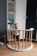 Domowy plac zabaw Sweet Plus różowy | Montessori | bujak + zjeżdżalnia 2w1 17