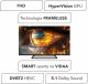 TELEWIZOR 40 cali SMART VIDAA TV LED FHD dekoder S2 DVBT2 H.265/HEVC WIFI USB MANTA 40LFV125E 1