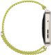 Huawei Watch FIT4 Pro, 3D Woven Žalias Strap, Titanium Body, Seiya-B29 5