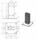 Domax PODSTAWA DO BELKI GPP 80 80*200*150*2.0/4.0 3