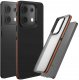 Etui Do Xiaomi Redmi Note 13 Pro 5G (Matowe, Brązowa Ramka, Bumper, Plecki) 1