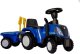 Jeździk odpychacz traktor z przyczepką i funkcjami dźwiękowymi oraz świetlnymi NEW HOLLAND niebieski 11