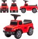 Jeździk odpychacz pchacz z dźwiękiem Jeep auto dla dziecka czerwony 1