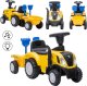 Jeździk odpychacz traktor z przyczepką i funkcjami dźwiękowymi oraz świetlnymi NEW HOLLAND żółty 1