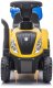 Jeździk odpychacz traktor z przyczepką i funkcjami dźwiękowymi oraz świetlnymi NEW HOLLAND żółty 2