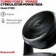 Honeywell HT900E4, Household blade fan, Black, Floor, Wall, 39 dB, 18 cm, 740 m³/h 7