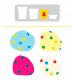 Play-Doh 4 Pack Specialty 340 g - Confetti Fun 2