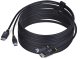 Kabel StarTech .com 10ft (3m) DisplayPort and USB 5Gbps KVM Cable, 4K 60Hz, DP 1.2 and USB Combo Cable for KVM Switches, 3.1 m, USB, USB, HDMI, Black, DisplayPort + USB 3.2 Gen 1 Type-A 1