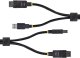 Kabel StarTech .com 10ft (3m) DisplayPort and USB 5Gbps KVM Cable, 4K 60Hz, DP 1.2 and USB Combo Cable for KVM Switches, 3.1 m, USB, USB, HDMI, Black, DisplayPort + USB 3.2 Gen 1 Type-A 2