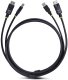 Kabel StarTech .com 10ft (3m) DisplayPort and USB 5Gbps KVM Cable, 4K 60Hz, DP 1.2 and USB Combo Cable for KVM Switches, 3.1 m, USB, USB, HDMI, Black, DisplayPort + USB 3.2 Gen 1 Type-A 3
