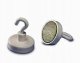 Magnetoplan magnetoplan Hakenmagnet, wei?, Durchmesser: 47 mm Magnethaken zur Befestigung von Gegenst?nden an der Wand (52647) 1