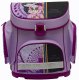 Tornister szkolny GIRLS dziewczynka z pieskiem ergonomiczny, extra lekki 1,10 kg fioletowy 1