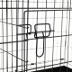 Metalowa Klatka Kennelowa dla Psa Kota M + MATERAC z kodury 60x45x53 cm 1