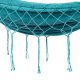 Dwuosobowy hamak ogrodowy bujak huśtawka leżak 200x150cm boho zielony 2
