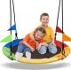 Huśtawka ogrodowa Bocianie Gniazdo XL, 100 cm, 150 kg, multikolor, kolorowe chorągiewki 2