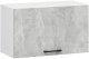Zestaw szafek kuchennych z witryną OLIWIA 1.8m beton H720 7