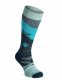 W'S Ski Full Cushion Snowpocalypse Pattern OTC Socks, B72 | frosty green, S 1