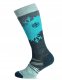 W'S Ski Full Cushion Snowpocalypse Pattern OTC Socks, B72 | frosty green, S 3