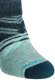 W'S Ski Full Cushion Snowpocalypse Pattern OTC Socks, B72 | frosty green, S 4