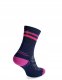 W'S Hike Light Cushion Tube Stripe Crew Socks, N59 | deep navy/power pink, S 2