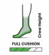U'S Hike Full Cushion Crew Socks, 001 | black, S 3