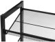 Metalowy stojak na buty MIMMI, 2 poziomy, 74 cm 2