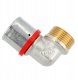 Diamond kolano zaprasowywane KOL-CH PEX-AL-PEX z mosiądzu 1"x32 FZZ-004.1X32.KOL-C 6