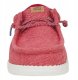 Hey Dude Wally Jute 43085-79B Czerwone 41 4