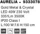 Lampa wisząca Aurelia 9333078 6