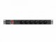 LISTWA ZASILAJĄCA RACK PDU 19" LANBERG 1U 16A 6X 230V PL 2M CZARNA C14 1