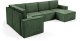 DUŻY Narożnik U2 Modułowy PORTO Kanapa sztruks Sofa poso 014 1