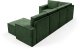 DUŻY Narożnik U2 Modułowy PORTO Kanapa sztruks Sofa poso 014 3