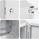 vidaXL Szafa kontrolna IP65 Wodoodporna Szara 18x13x24 cm z tworzywa ABS 6