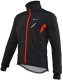 Kurtka sportowa wiatroszczelna rowerowa kolarska do -10C rozmiar L - czarna Kurtka sportowa wiatroszczelna rowerowa kolarska do -10C rozmiar L - czarna 1