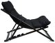 Gultas Asir Sunbed, juodas 1